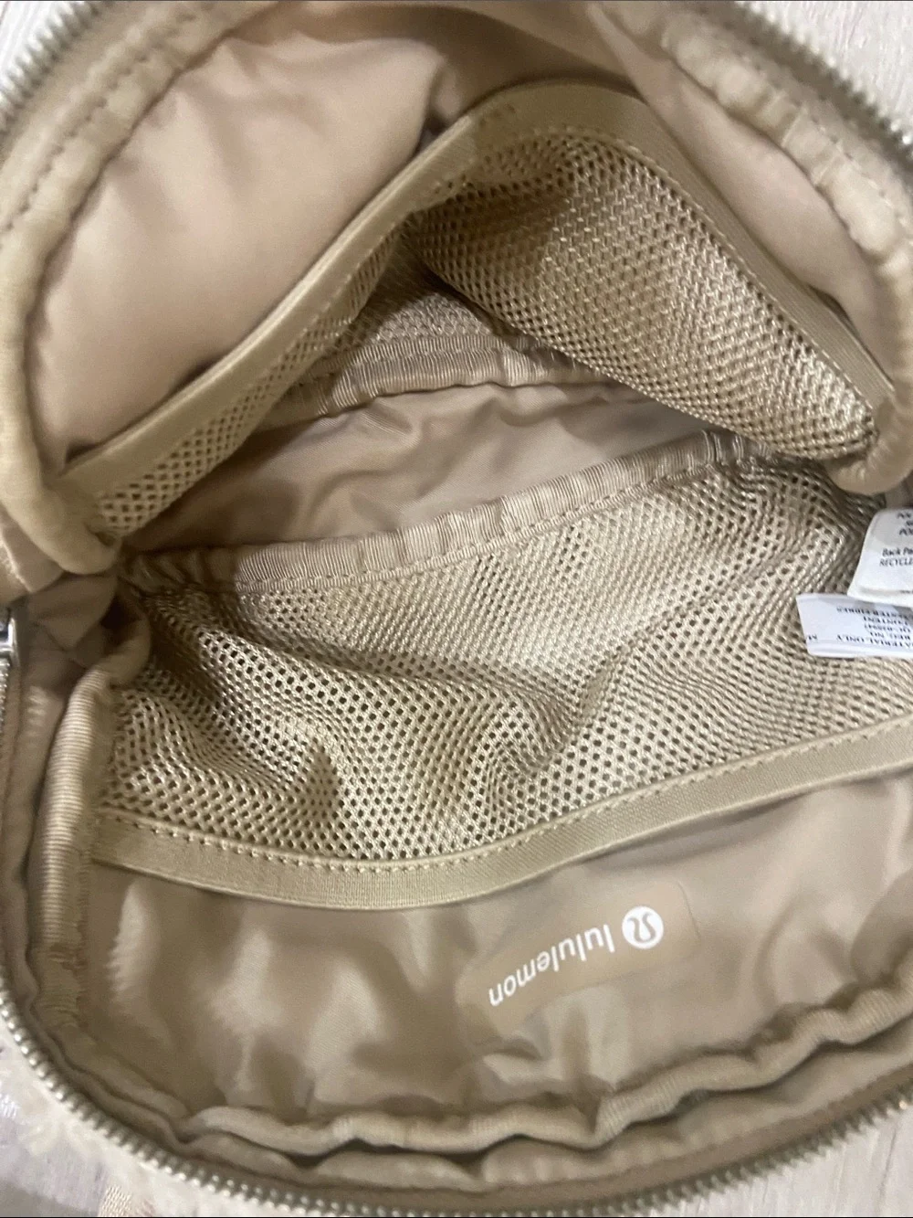 lululemon athletica Sherpa Cosmetic Pouch in Cream